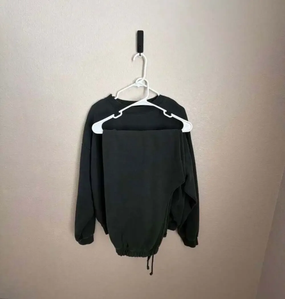SKIMS Crewneck Sweatshirt and Joggers Lounge Set